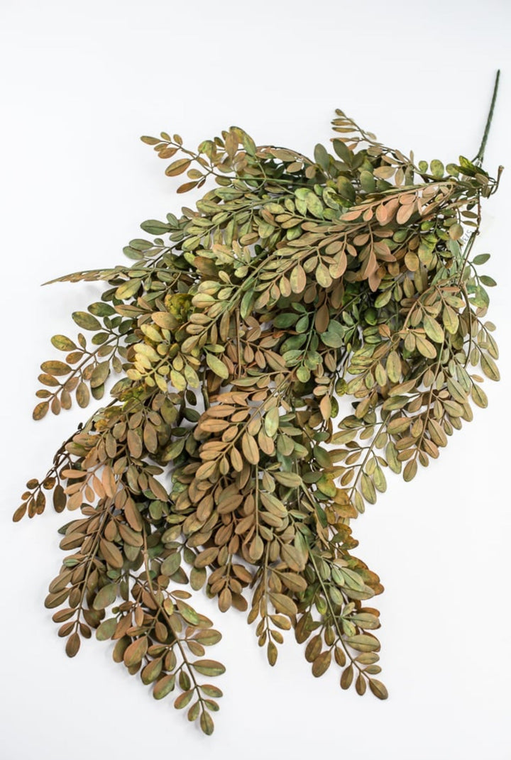 Sage Plastic Hemlock Hanging Bush - Greenery Market57318SAGE