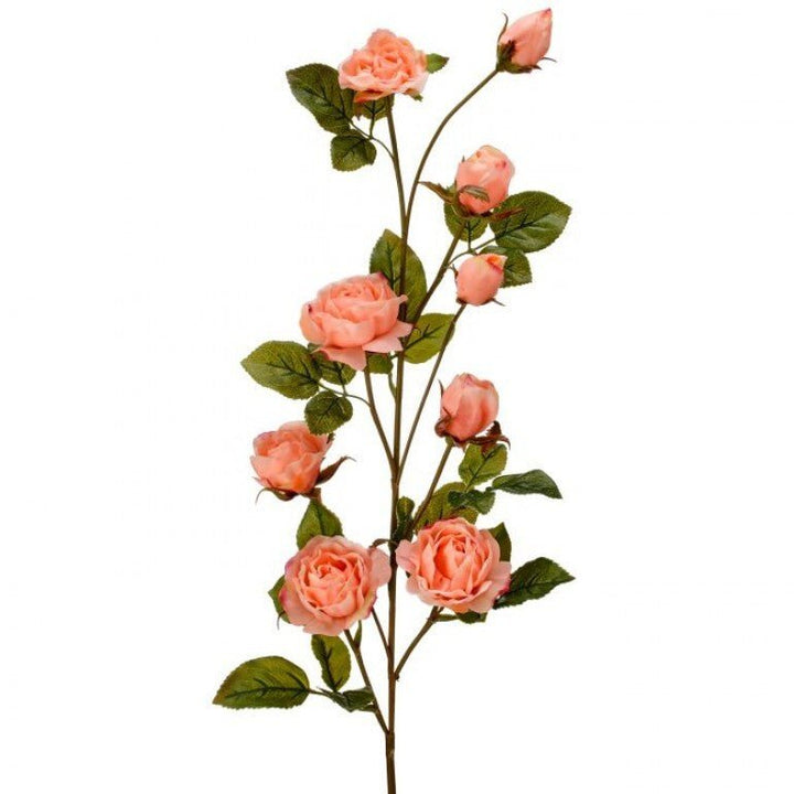 Salmon rose spray - Greenery Marketartificial flowersMTF24289 SALM