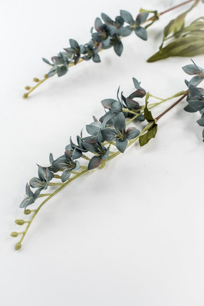 Slate Blue Gray Wild Vinca Spray - 31" - Greenery Market6590SLTGY