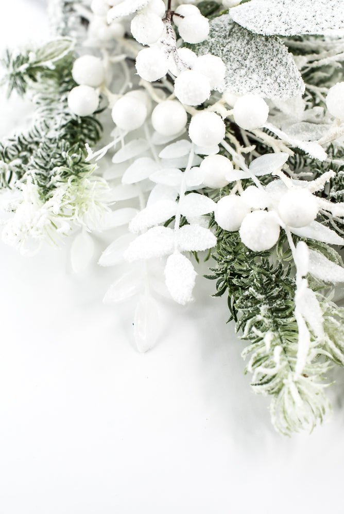Snow Pine Berry Spray - Greenery Market23000