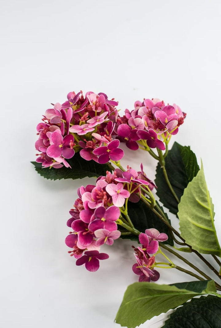 Snowball hydrangea spray - cerise pink - Greenery Market6222 - CER