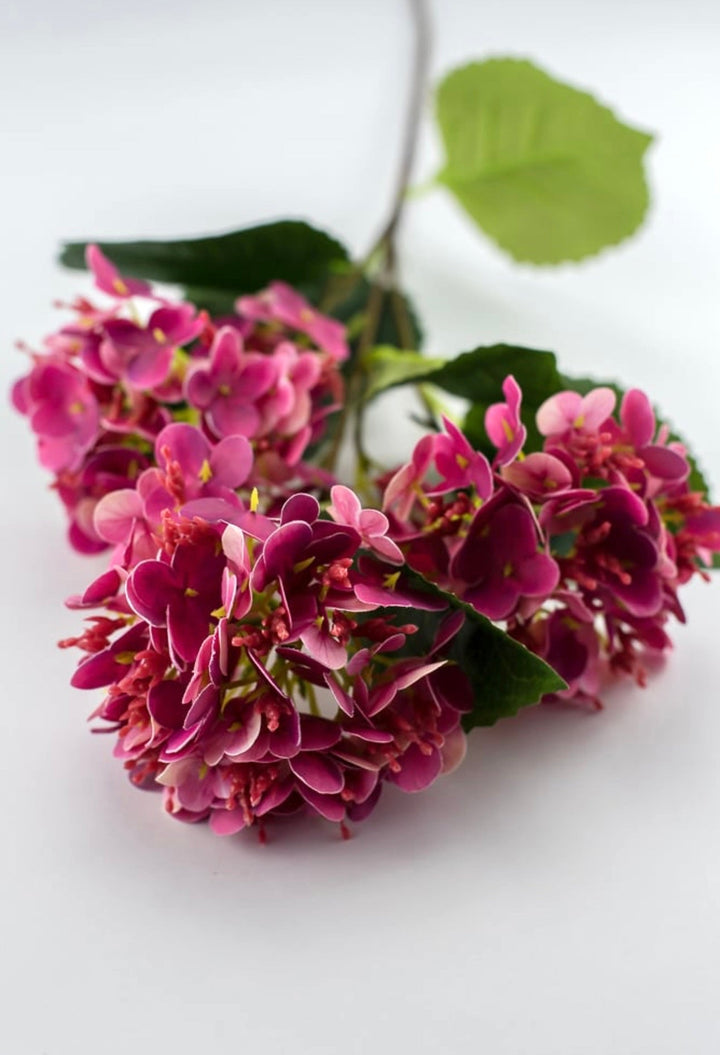 Snowball hydrangea spray - cerise pink - Greenery Market6222 - CER