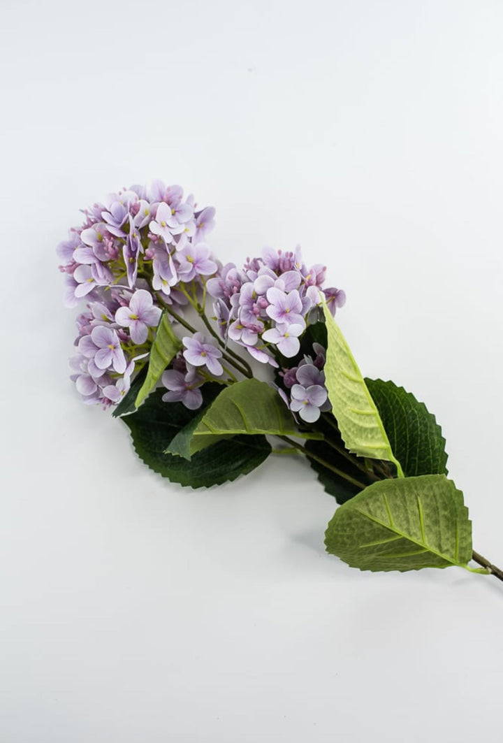 Snowball hydrangea spray - purple - Greenery Market6222 - PU
