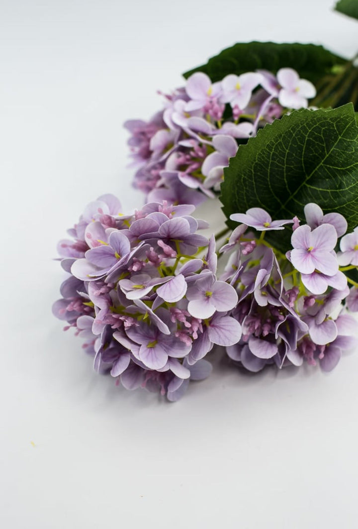 Snowball hydrangea spray - purple - Greenery Market6222 - PU