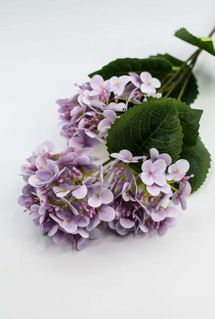 Snowball hydrangea spray - purple - Greenery Market6222 - PU