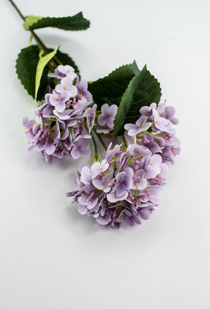 Snowball hydrangea spray - purple - Greenery Market6222 - PU