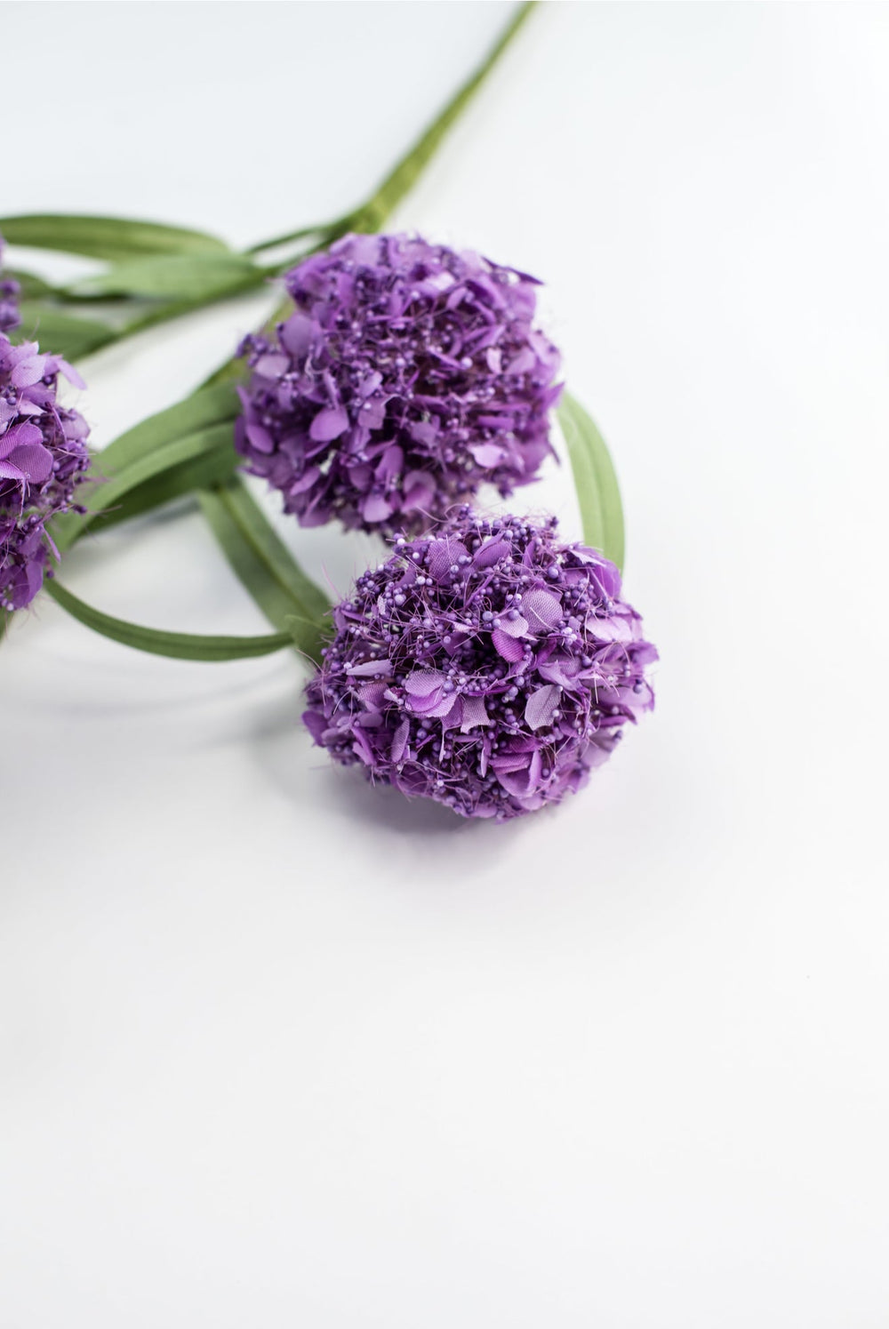 Snowball hydrangea spray - purple - Greenery Market64910 - PU
