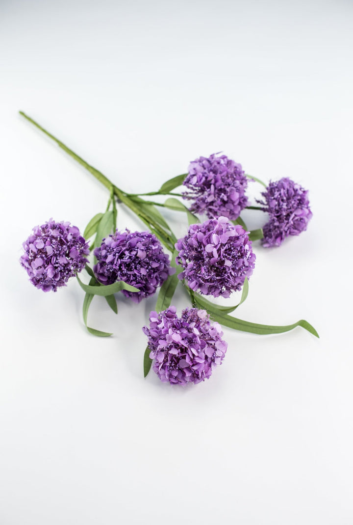 Snowball hydrangea spray - purple - Greenery Market64910 - PU