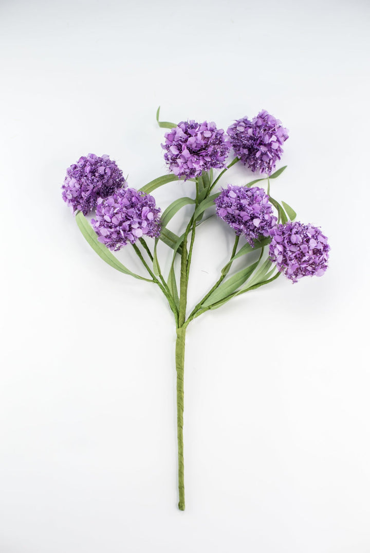 Snowball hydrangea spray - purple - Greenery Market64910 - PU