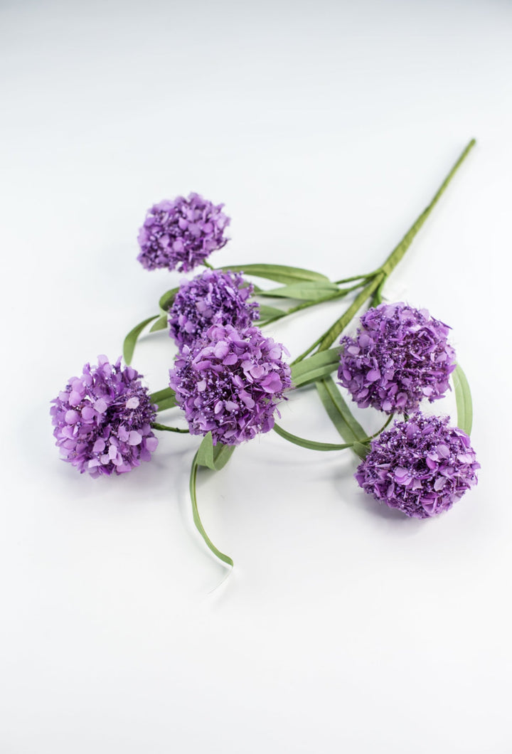 Snowball hydrangea spray - purple - Greenery Market64910 - PU