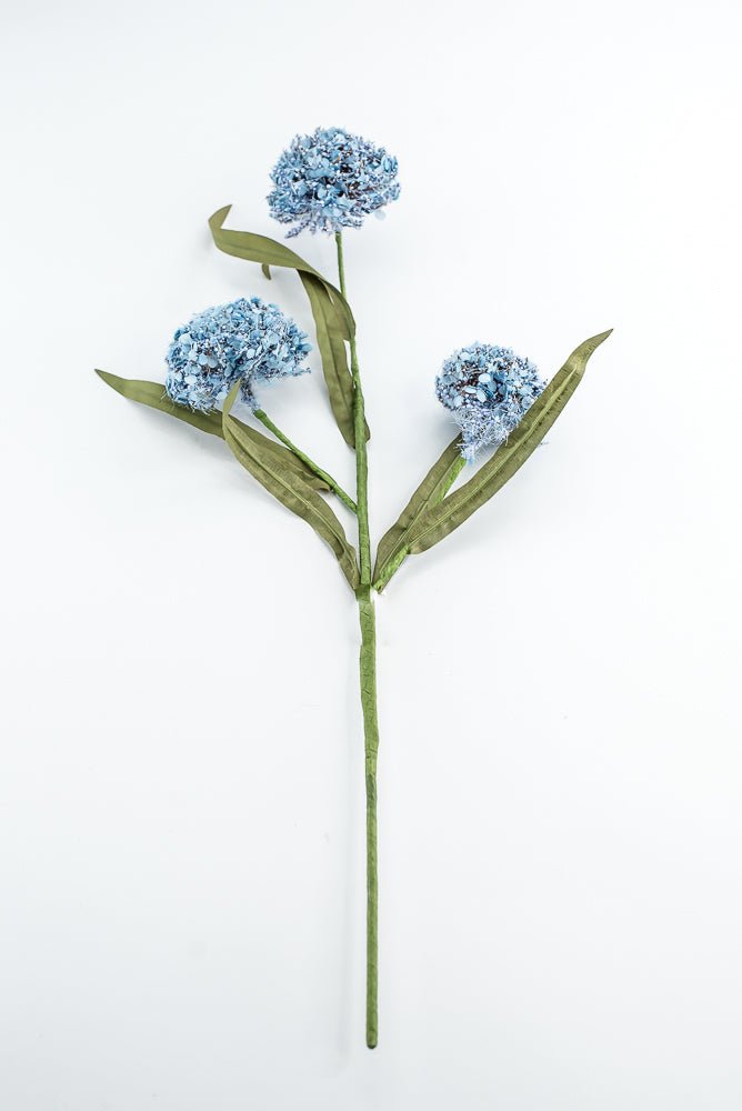 Snowball Hydrangeas Flower Spray - Blue - Greenery MarketMTF24519 BLUE