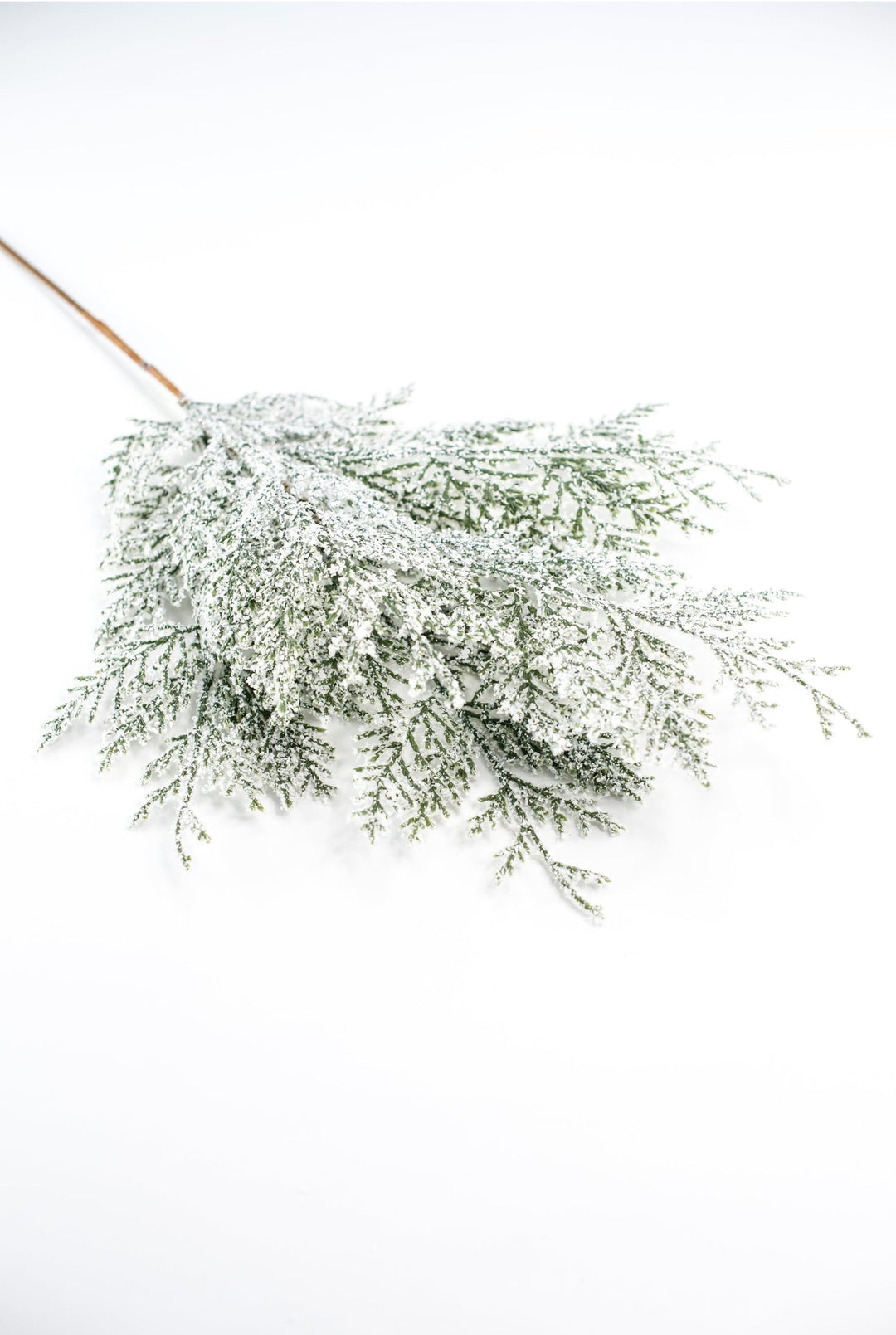 Snowy Flat Cedar Spray - Greenery MarketArtificial Flora84924SNOW
