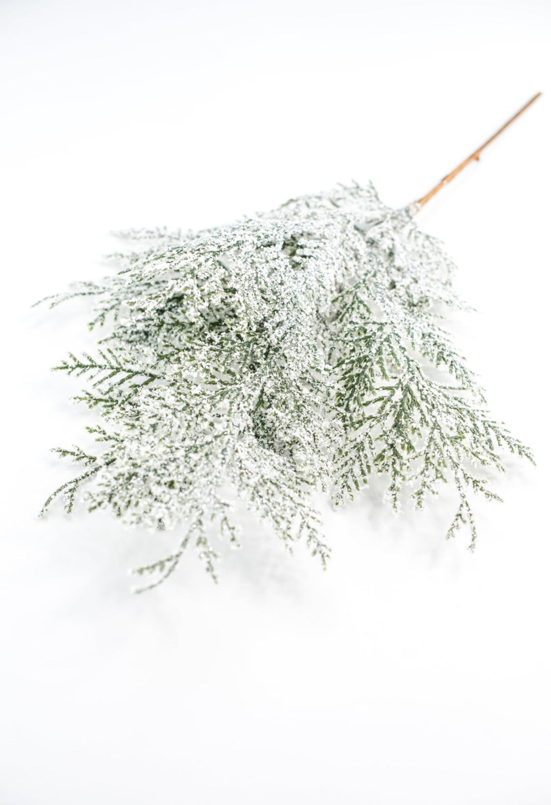 Snowy Flat Cedar Spray - Greenery MarketArtificial Flora84924SNOW
