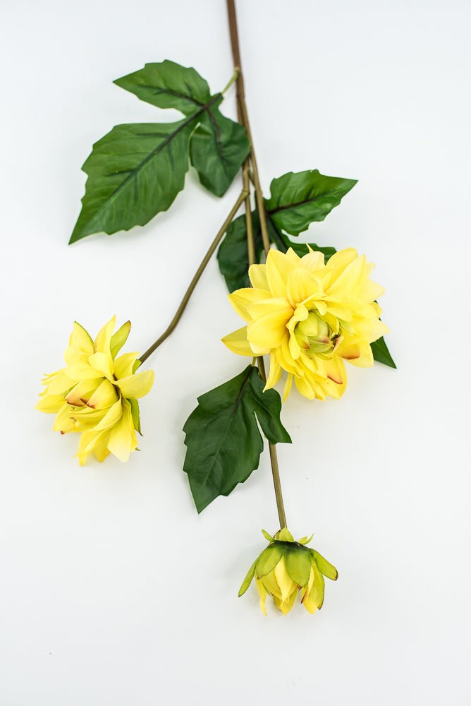 Soft touch dahlia yellow - Greenery Market2225045YL