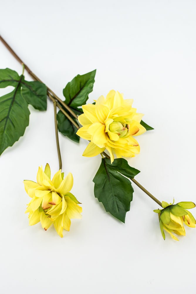 Soft touch dahlia yellow - Greenery Market2225045YL