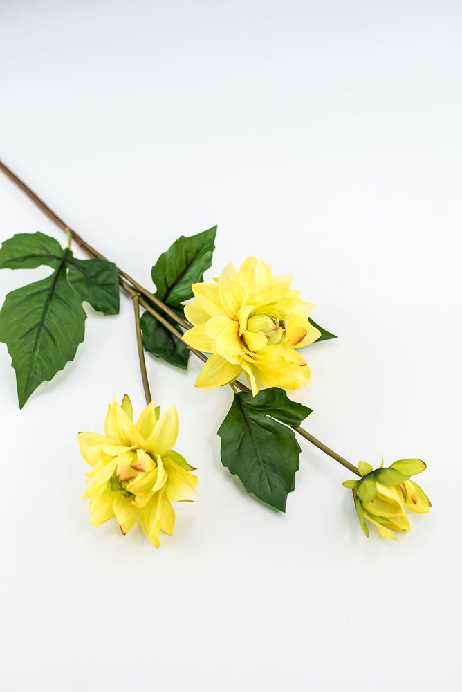 Soft touch dahlia yellow - Greenery Market2225045YL