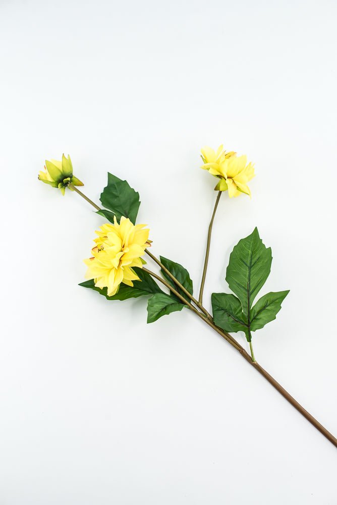 Soft touch dahlia yellow - Greenery Market2225045YL