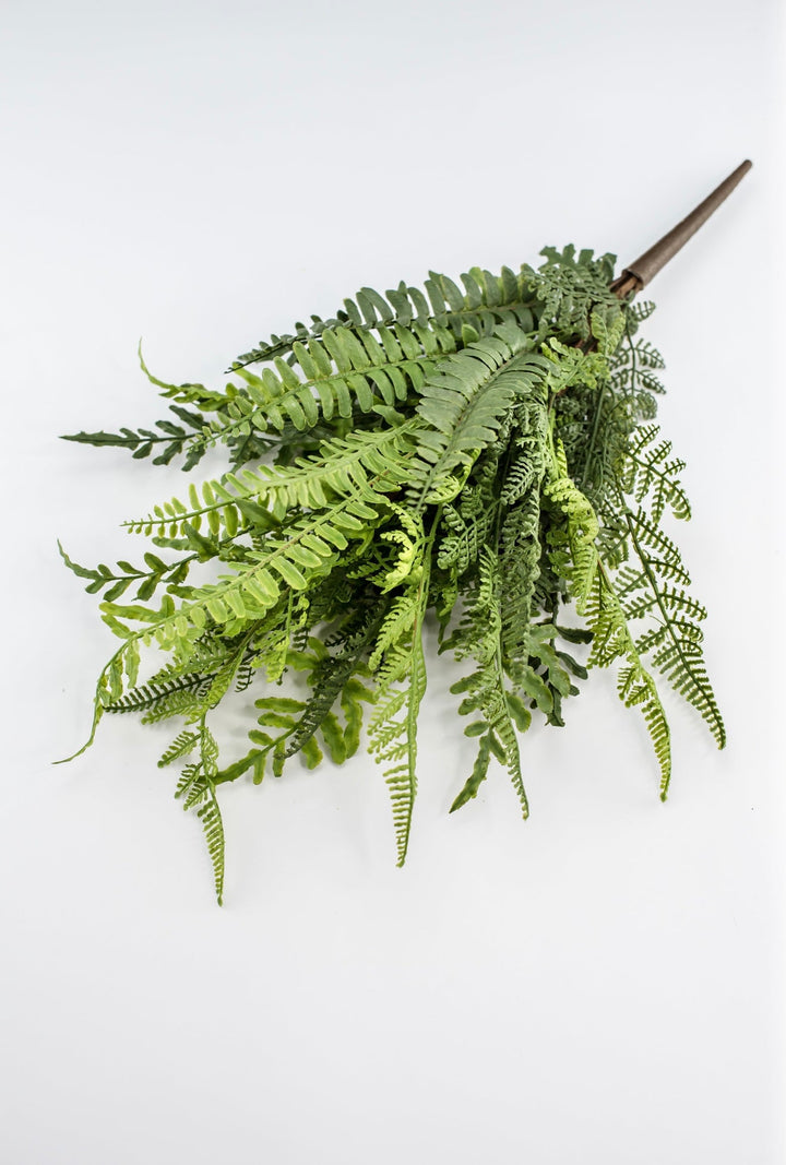 Soft touch fern bush - green - Greenery Marketartificial flowers84248