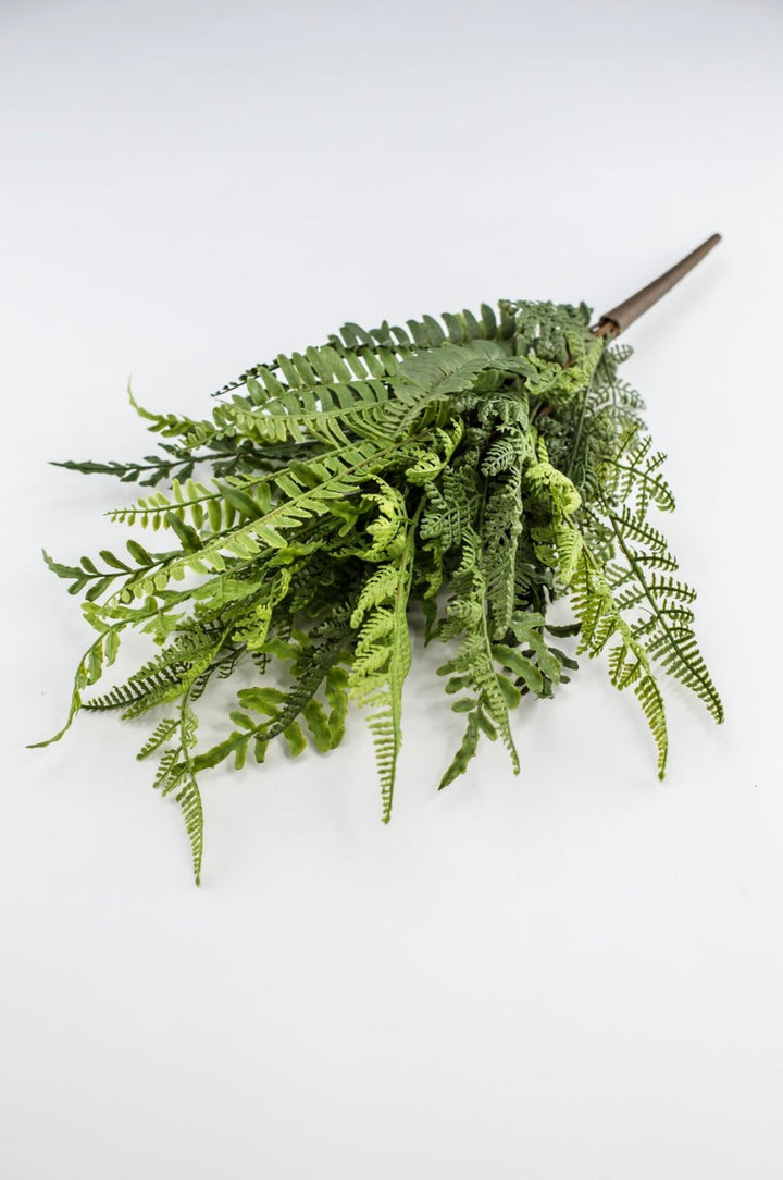 Soft touch fern bush - green - Greenery Marketartificial flowers84248