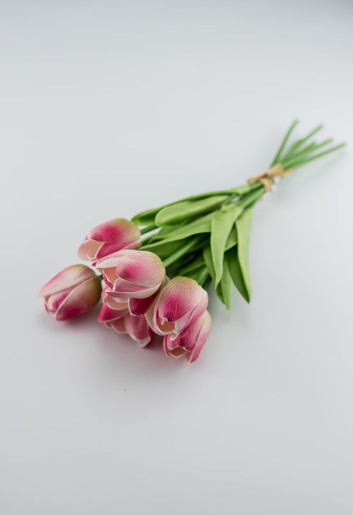 Soft touch, life like tulip bundle - Greenery Market2260017PG