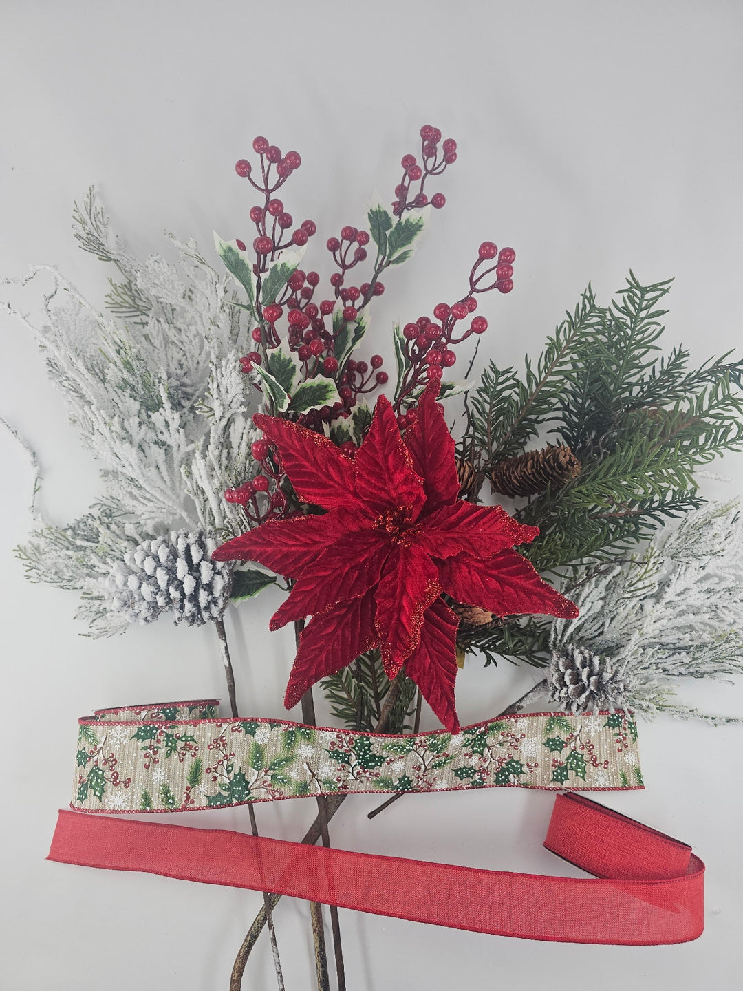 Southern Charm Wreaths Flocked Lantern Topper Kit - Greenery MarketFlockedLanternKit