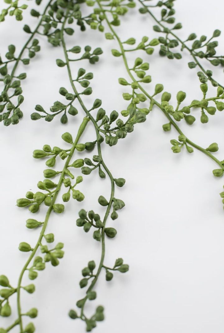 String of pearls hanging succulent bush - Greenery MarketArtificial SucculentsFE1067