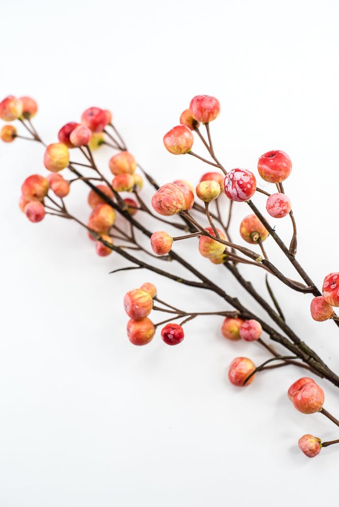 Summer crabapple spray coral yellow - Greenery MarketFSB420 - OR