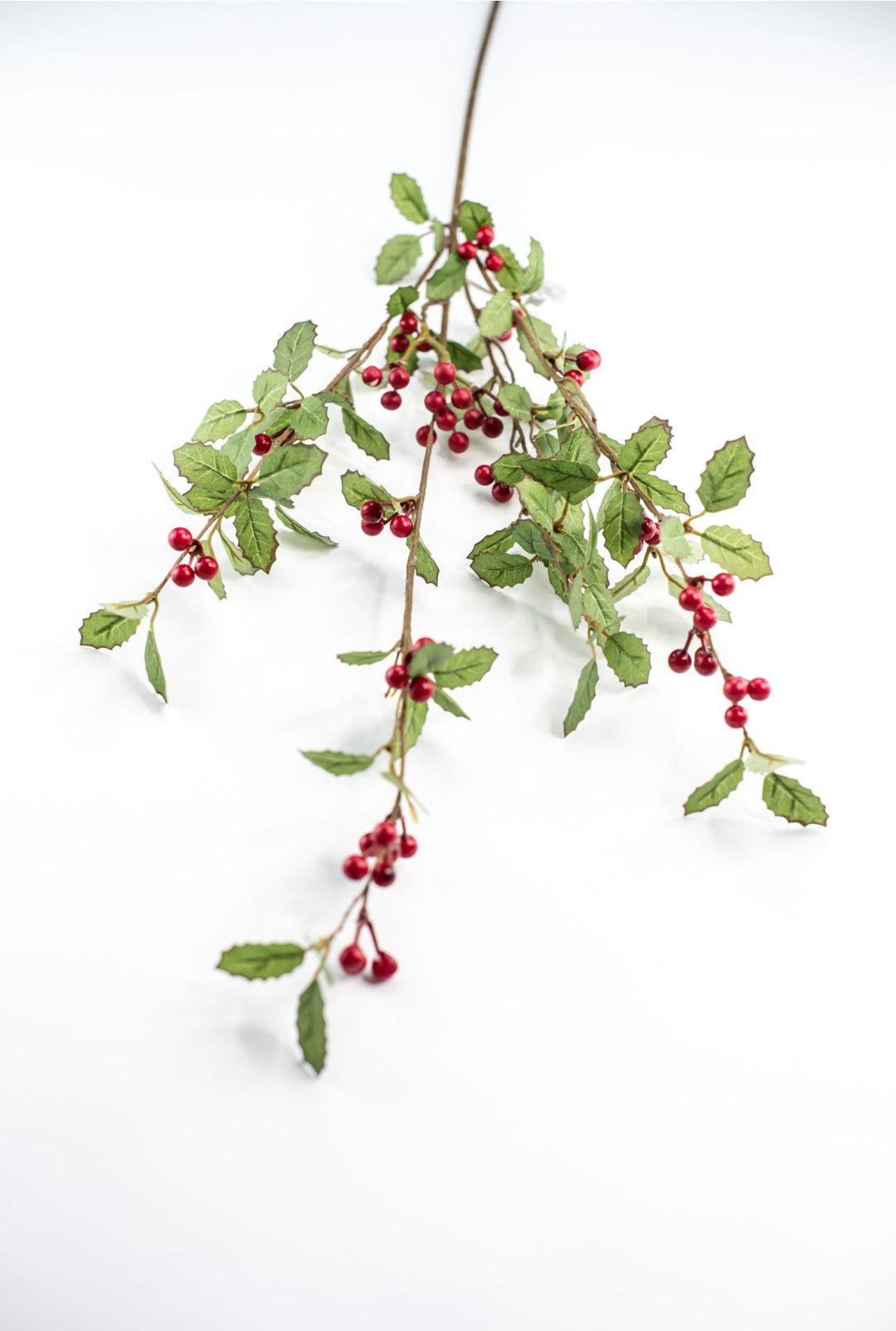 Tall, wispy, Holly spray - NEW style - Greenery MarketArtificial Flora228268