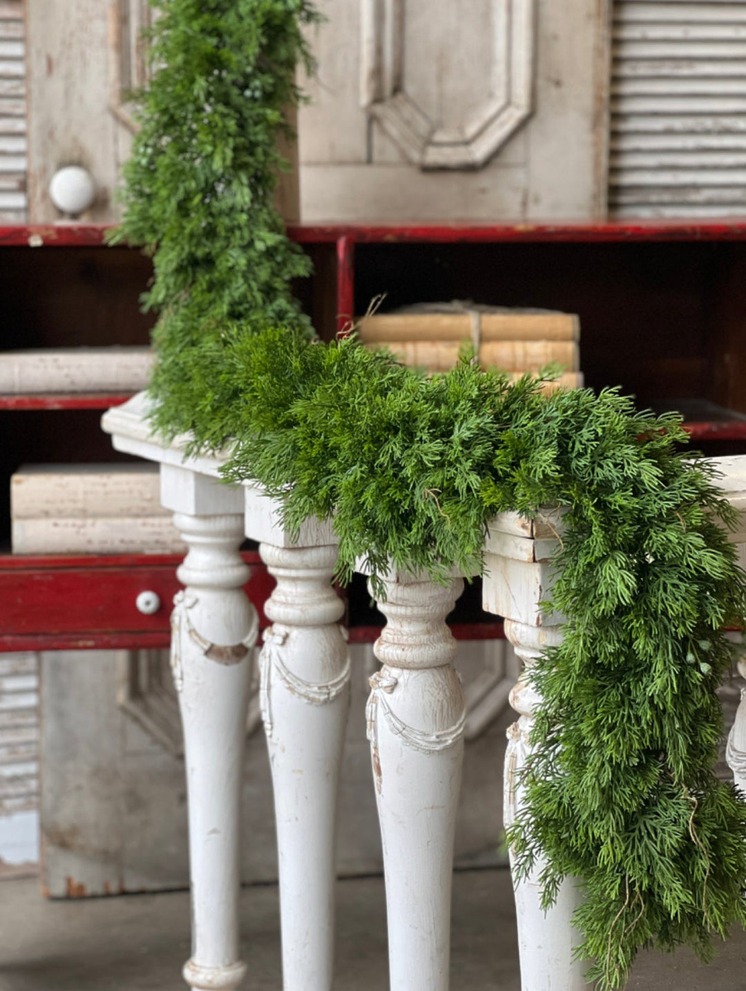 Thick draping cedar garland 6’ - Greenery MarketXVP5009