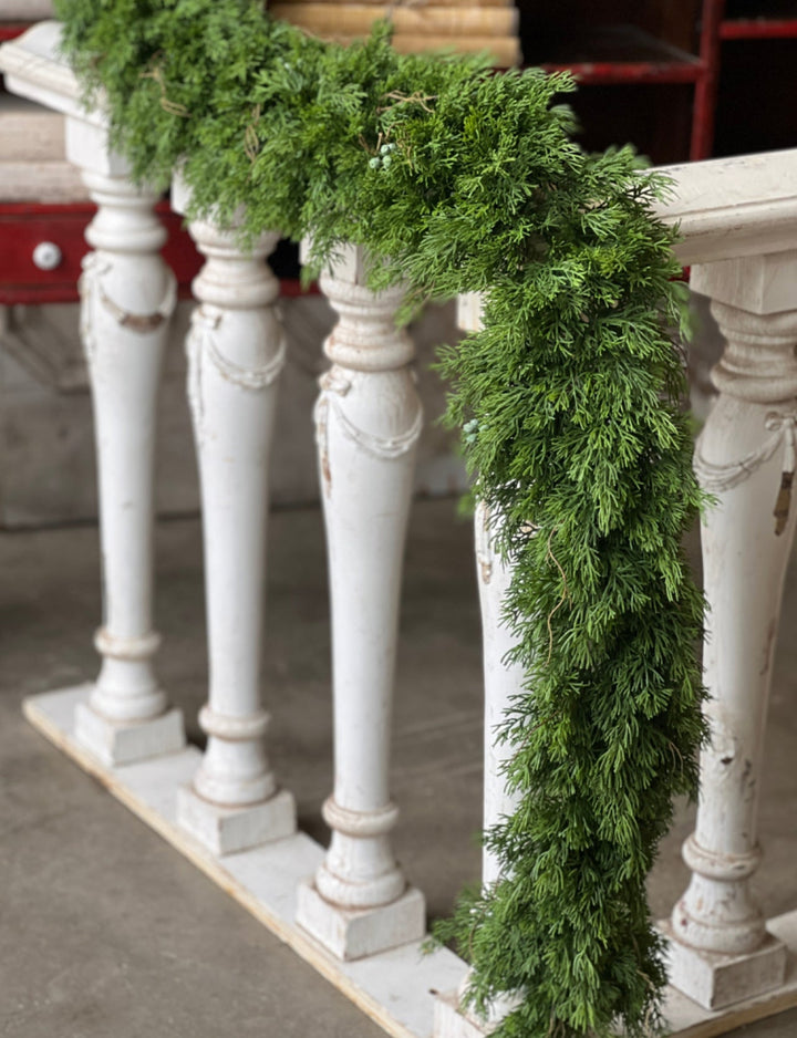 Thick draping cedar garland 6’ - Greenery MarketXVP5009