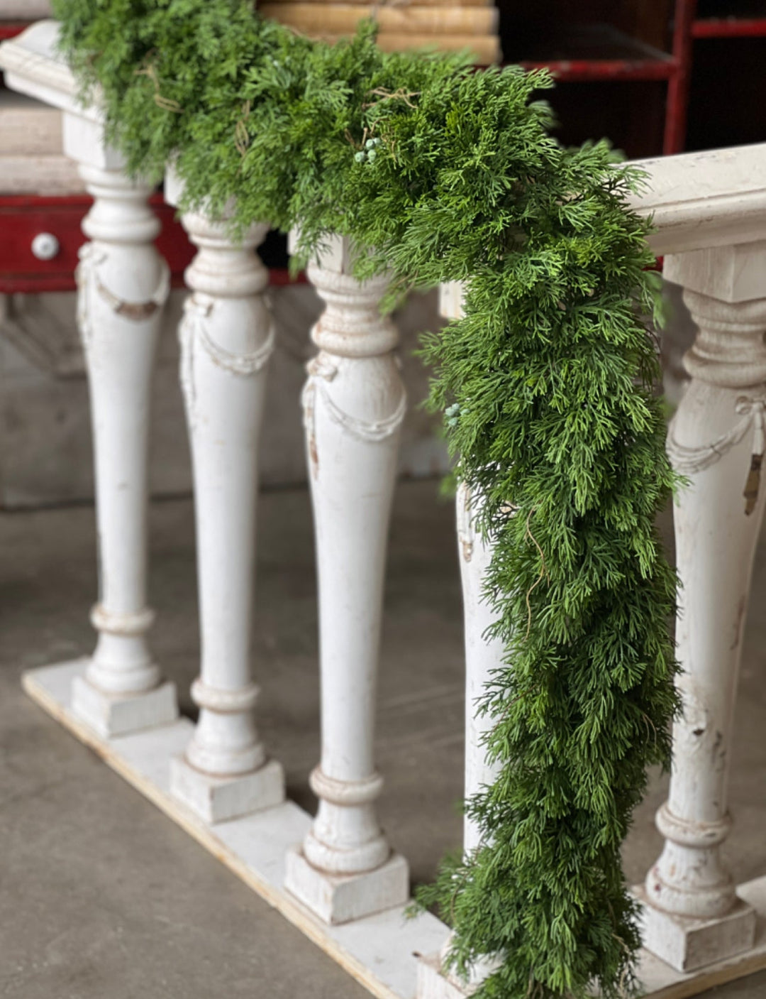 Thick draping cedar garland 6’ - Greenery MarketXVP5009