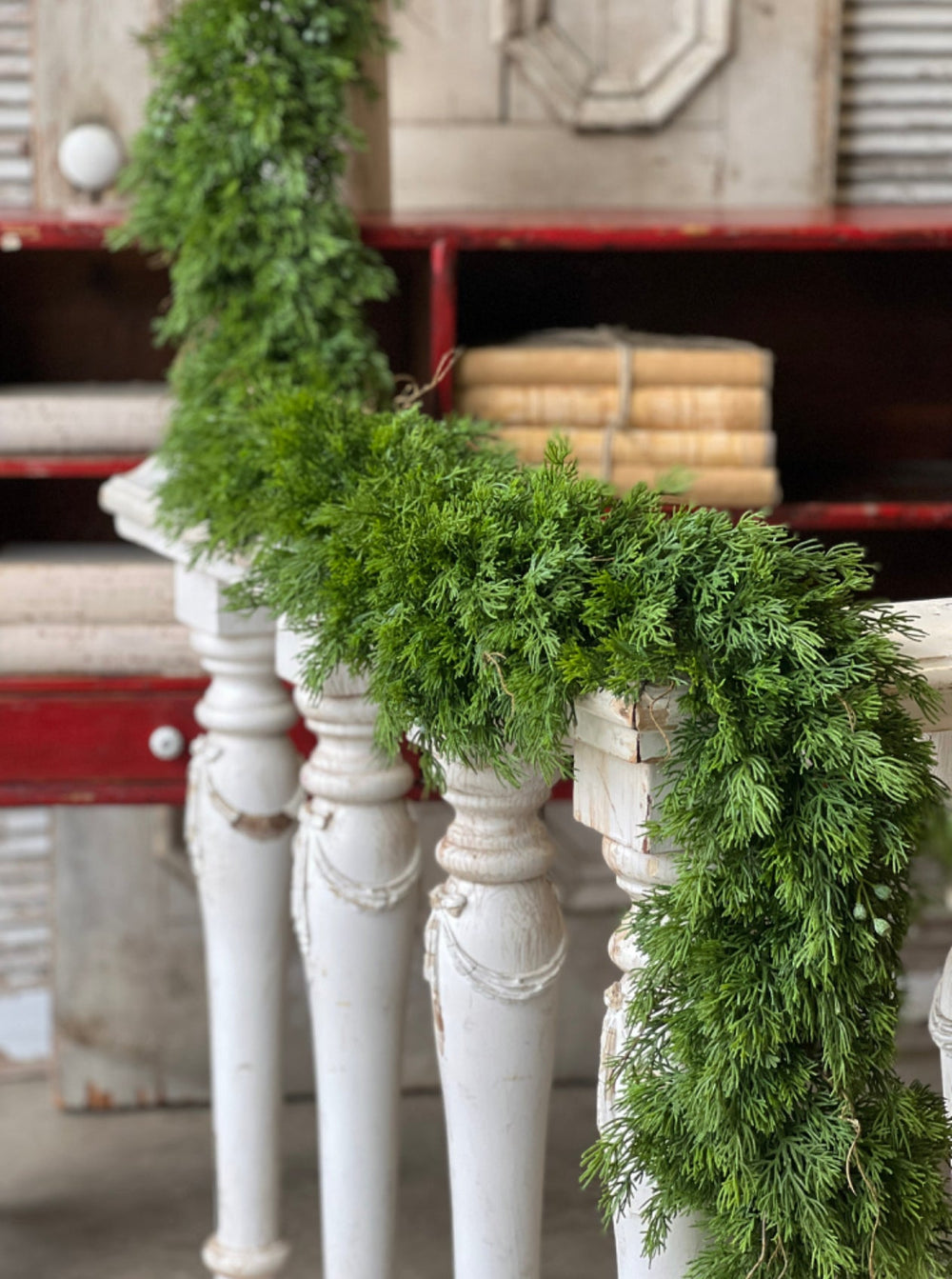 Thick draping cedar garland 6’ - Greenery MarketXVP5009