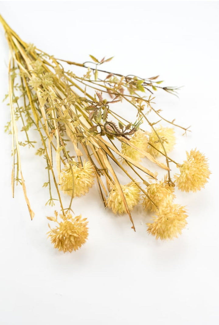 Thistle and grasses filler bush - allium - beige cream - Greenery Marketgreenery56514BE