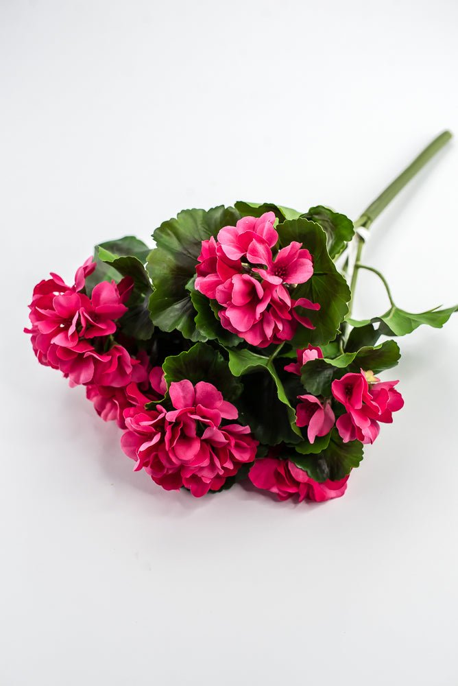UV Protected Outdoor Geranium Bush, Hot Pink - Greenery MarketMTF24525 HTPK