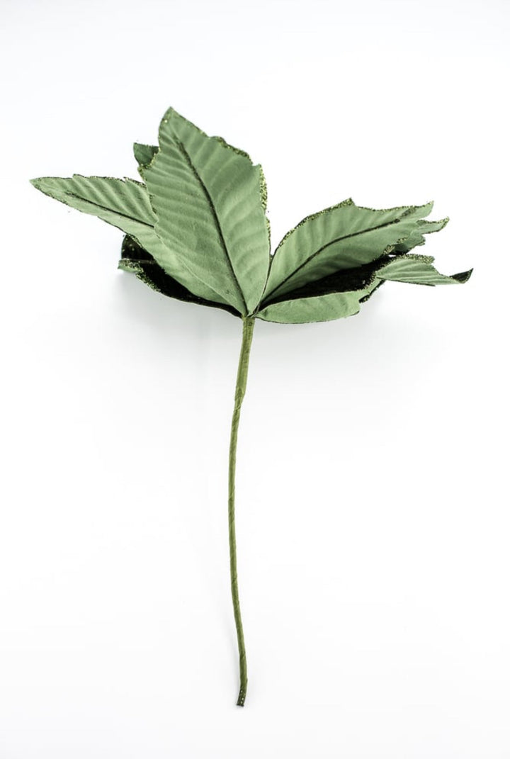 Velvet poinsettia - dark mossy green - Greenery MarketWinter and ChristmasXS401112