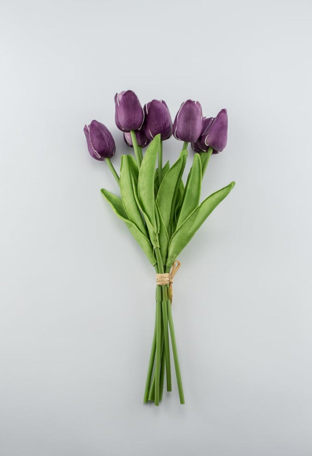 Violet soft touch, life like tulip bundle - Greenery Market2260017VI