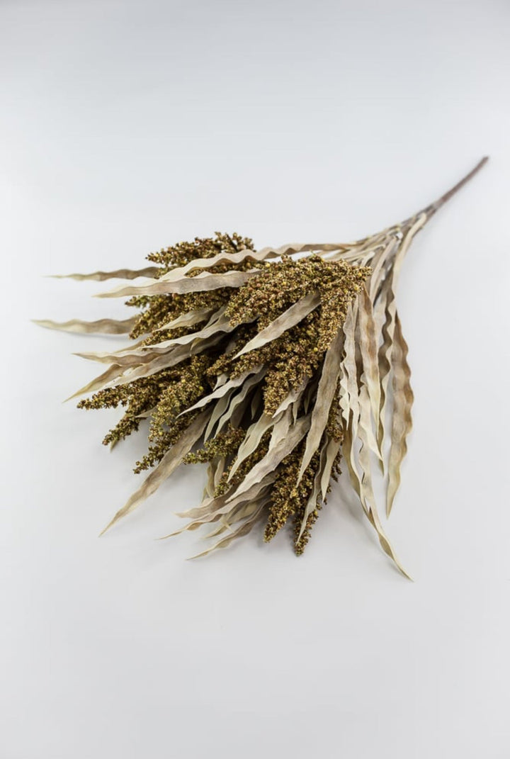 wheat grass bush - gold cream - Greenery MarketArtificial Flora26472