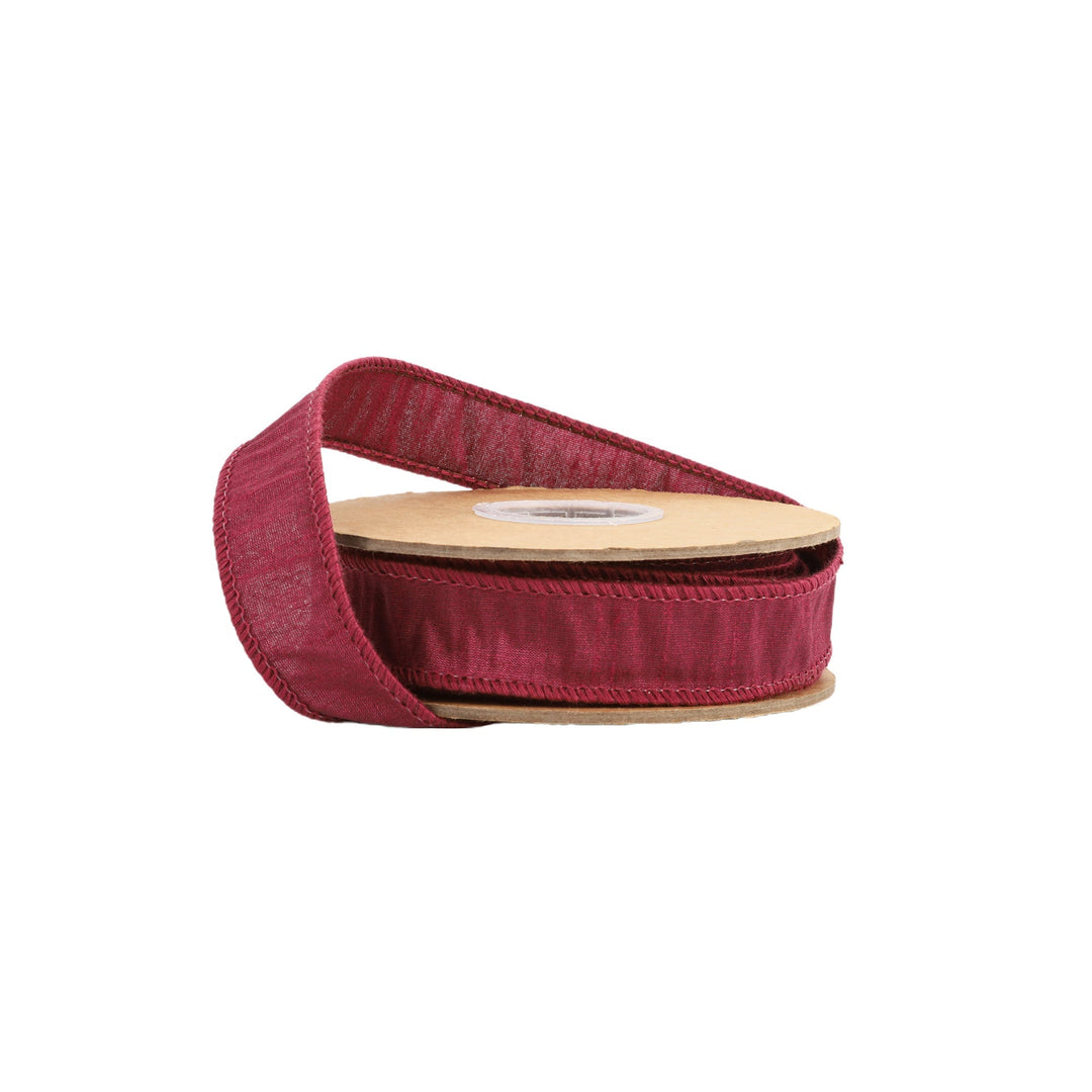 Wine Wired Dupioni Ribbon - 1" - Greenery Market9100W - 275 - 25E