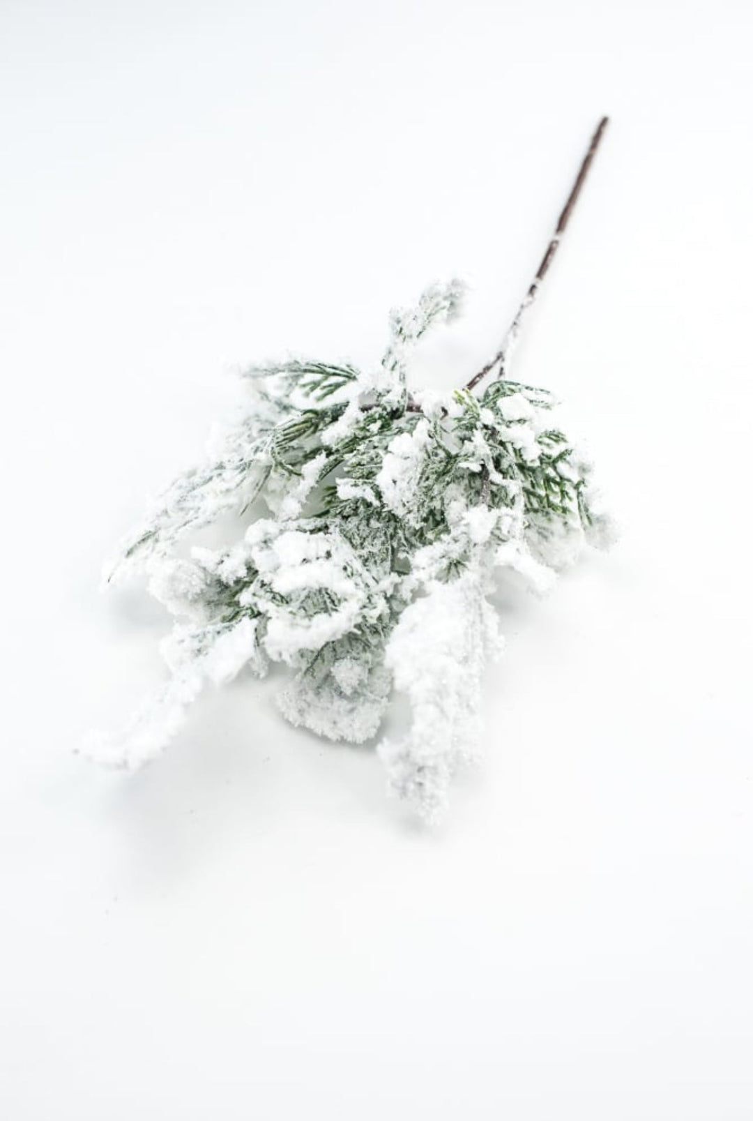 Winter cedar pick with snow - Greenery Marketartificial greeneryX1760 - W