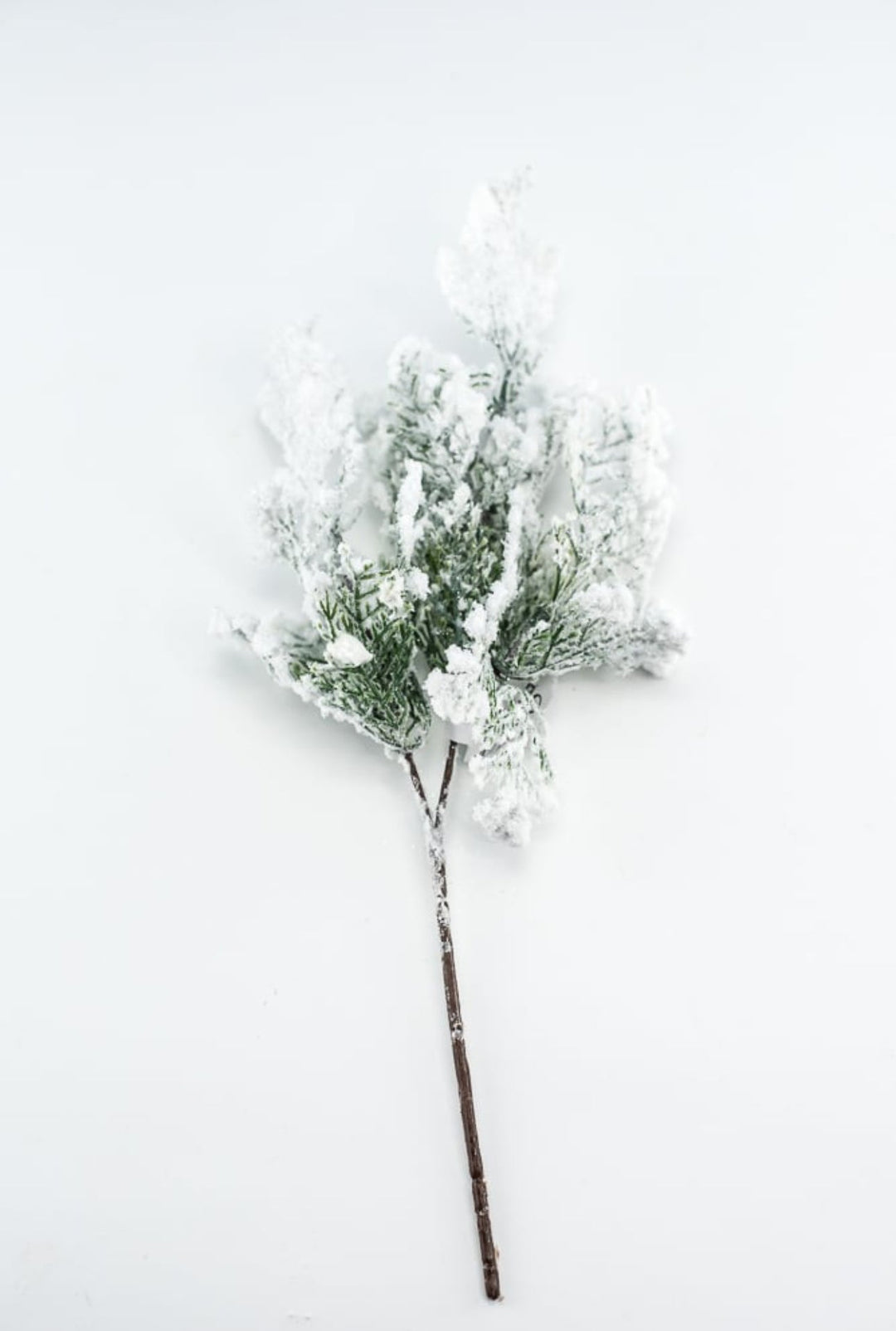 Winter cedar pick with snow - Greenery Marketartificial greeneryX1760 - W