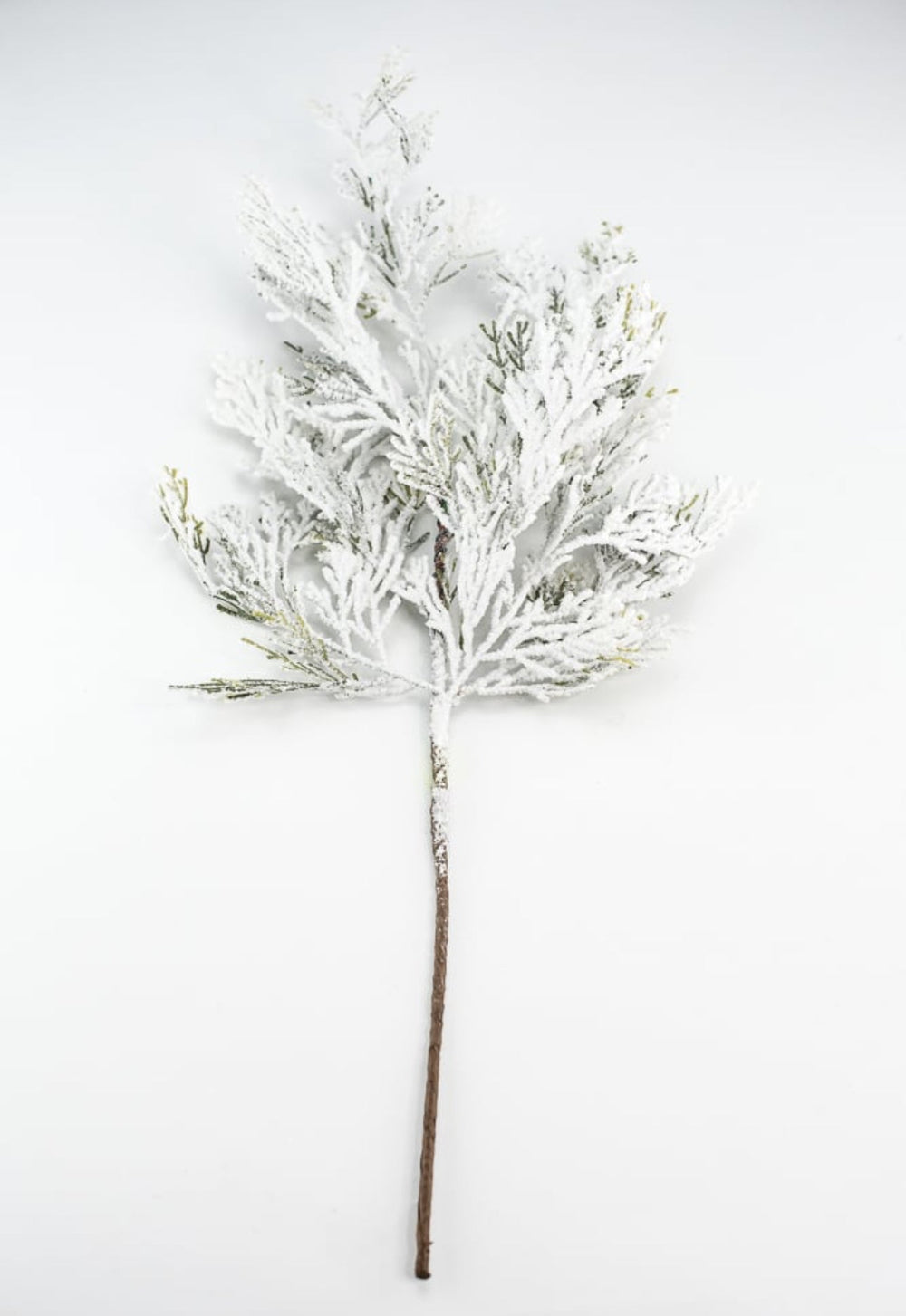 Winter cedar pine spray with snow - Greenery Marketgreenery85336SP24