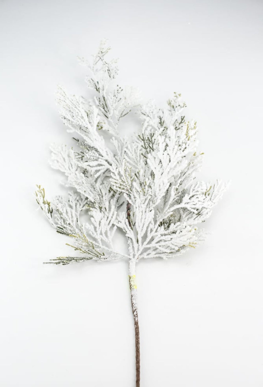 Winter cedar pine spray with snow - Greenery Marketgreenery85336SP24