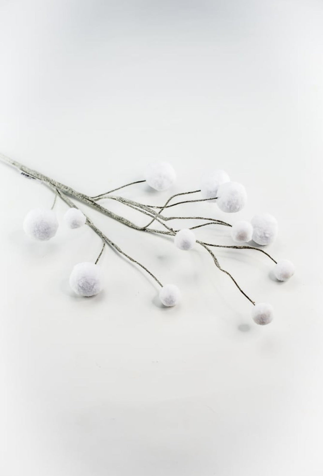 Winter Snow ball spray - white - Greenery MarketPicks63723