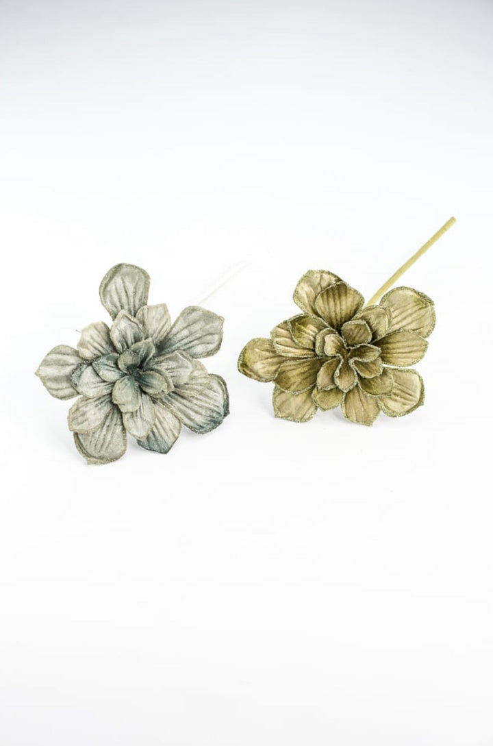 Winter velvet succulents - set of 2 - Greenery MarketMTX72764 set of 2