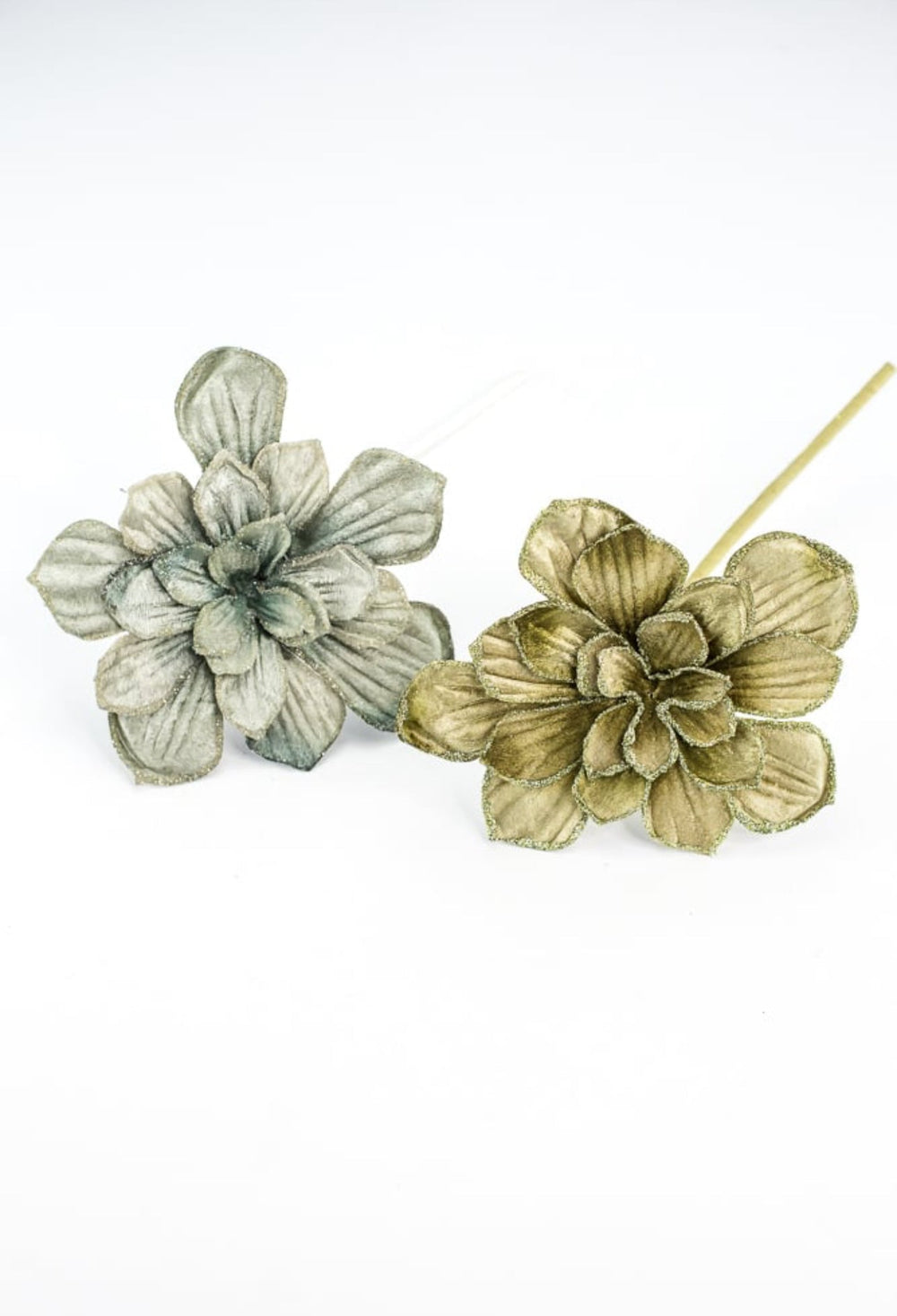 Winter velvet succulents - set of 2 - Greenery MarketMTX72764 set of 2
