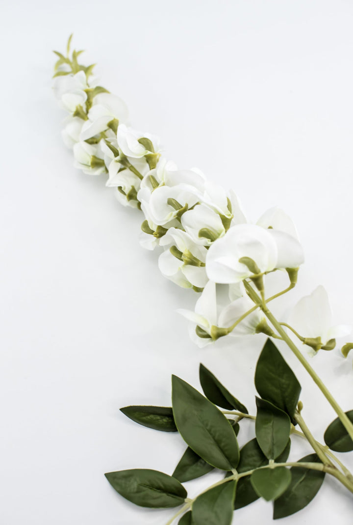 Wisteria spray - white - Greenery Market6463 - W