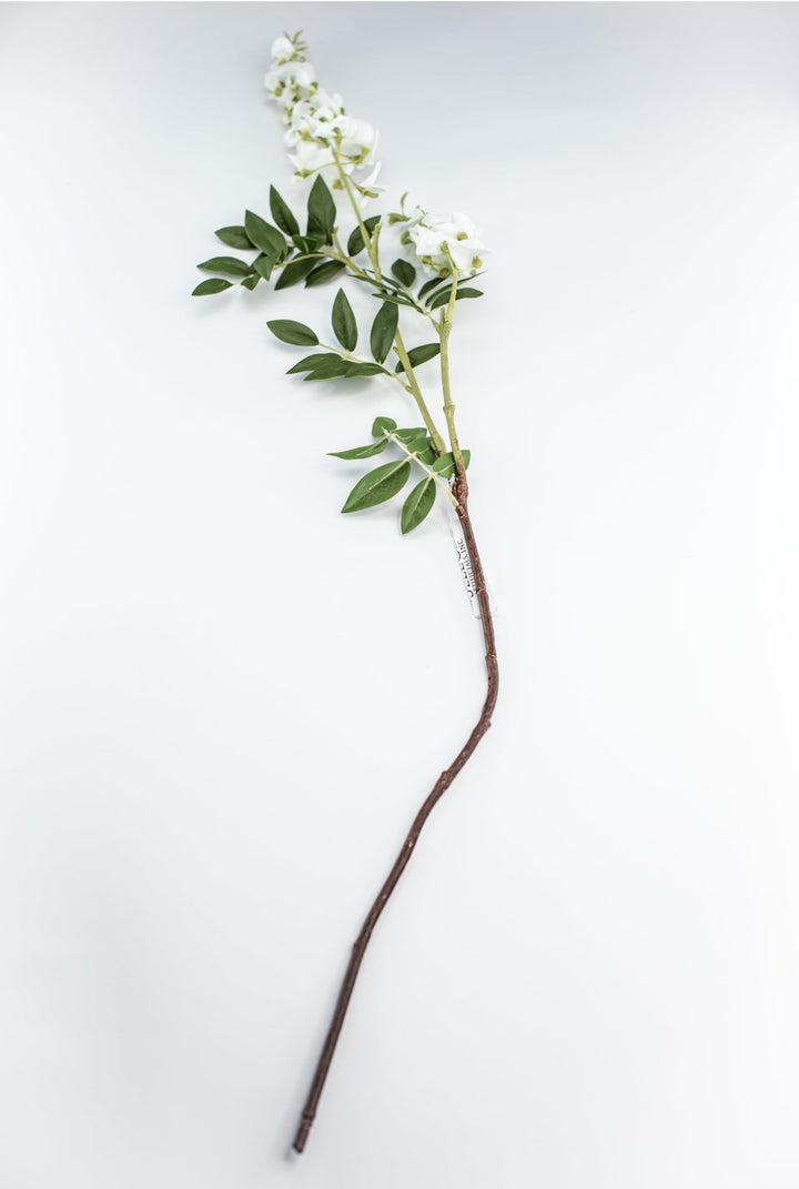 Wisteria spray - white - Greenery Market6463 - W