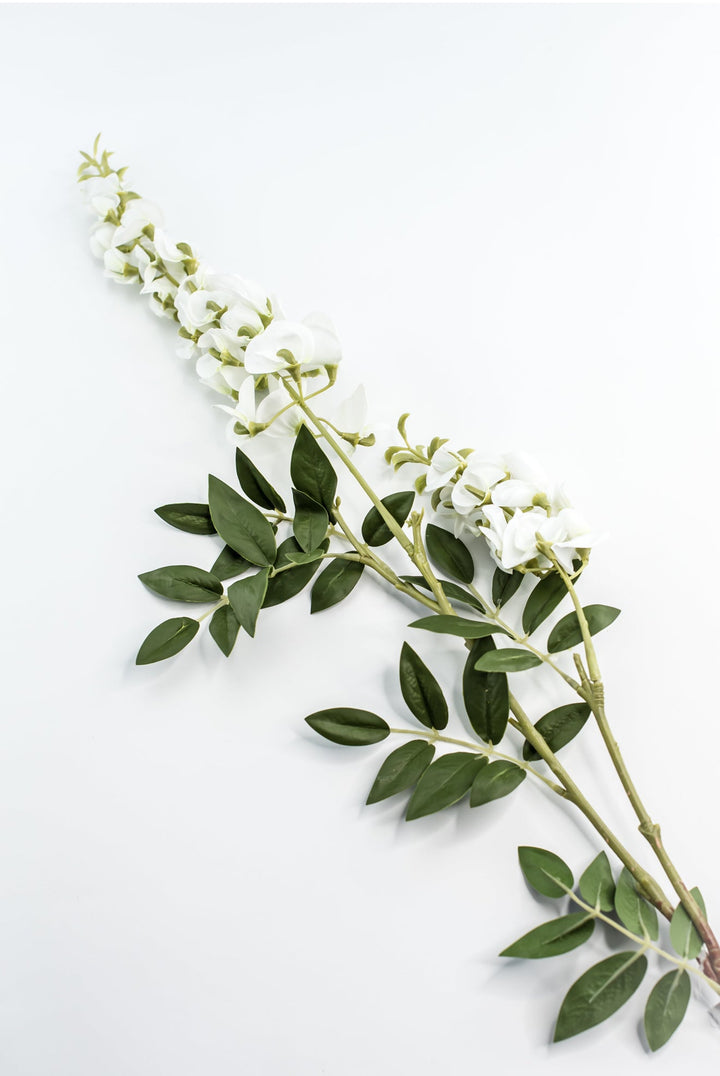 Wisteria spray - white - Greenery Market6463 - W