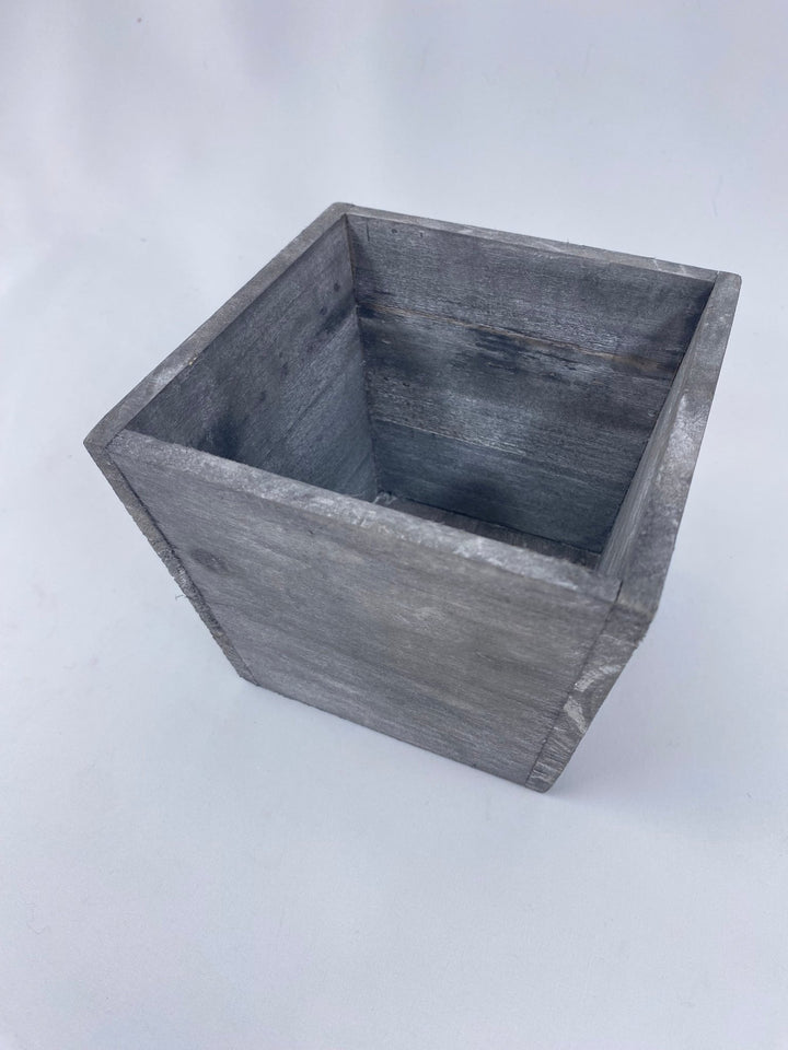 Wooden containers - country wash - Greenery Marketwreath base & containers551510