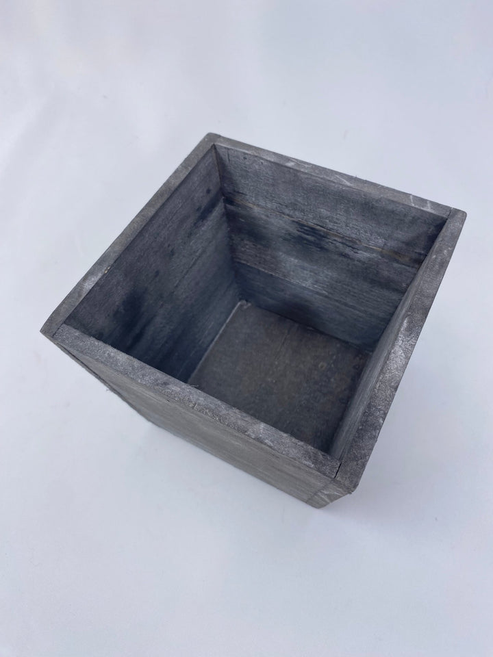 Wooden containers - country wash - Greenery Marketwreath base & containers551510